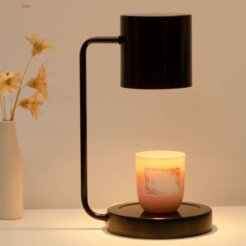 Candle Warmer Lamp Dimmable Electronic Candle Lamp Lantern with Stepless Dimmer Switch for Bedroom Bedside Decoration CN 220V