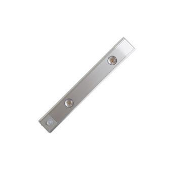 LED Closet Light Ultra Thin Intelligent Rechargeable Wireless LED Motion Sensor Light for Cabinet 20cm / 7.9in Silver