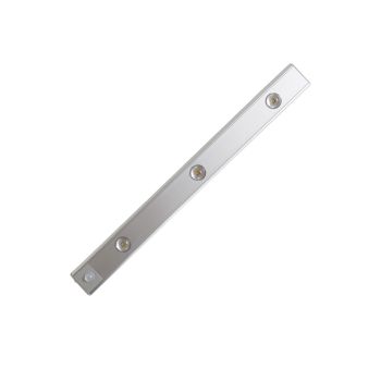 LED Closet Light Ultra Thin Intelligent Rechargeable Wireless LED Motion Sensor Light for Cabinet 40cm / 15.7in Silver