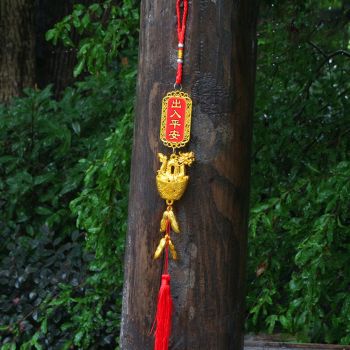 Hanging Plated Pendant Decoration Dragon Charm Year of The Dragon Hanging Ornament for Car Home Office