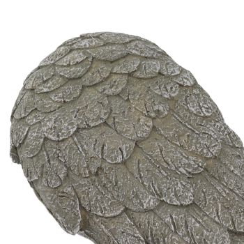 Angel Wings Pet Tombstone Waterproof Personalized DIY Pet Memorial Stone Marker for Cats and Dogs Moss Green