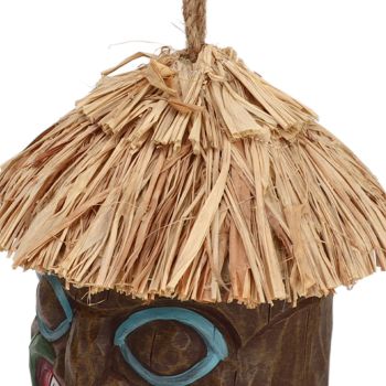 20x12cm Hanging Birdhouses Simulation Resin Garden Birdhouses Decor for Outdoor Corridor
