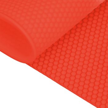 2PCS Beeswax Sheet Mold 5.4mm Reusable Silicone Beeswax Mold Foundation for Bee Keeping 37.5x21CM Red