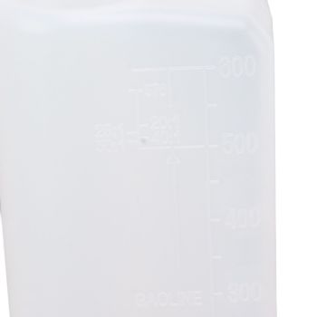 2PCS 600ML 2 Stroke Oil Petrol Fuel Mix Bottle Professional Oil Mixing Bottle Container for Chainsaw Ironing Machine