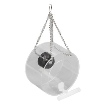 Smart Camera Bird Feeder Real Time Monitoring Hanging Bird Feeders for Outdoors Garden Round