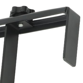 2Pcs Pool Pole Hanger Adjustable Metal Iron Pool Pole Hook Hanger Pool Accessories for Pool Poles Pool Fence Wall