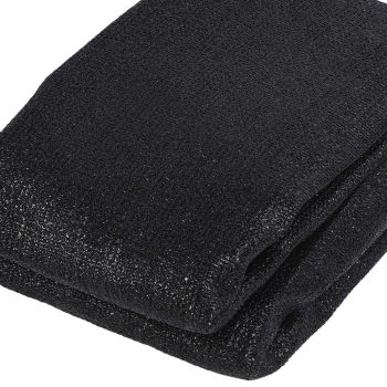 Balcony Privacy Screen Fence Cover HDPE UV Protection Privacy Screen Fence for Deck Patio Backyard Outdoor Pool Black
