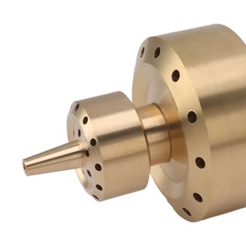Copper Double Column Fountain Nozzle Music Fountain Landscape Scenery Nozzle Water Fountain Nozzle G1in
