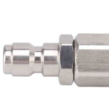 56MM Sewer Jet Nozzle 5000PSI 1 Front 6 Rear Stainless Steel Sewer Jet Nozzle for Pipe Unclogging Toilet Clog Remover