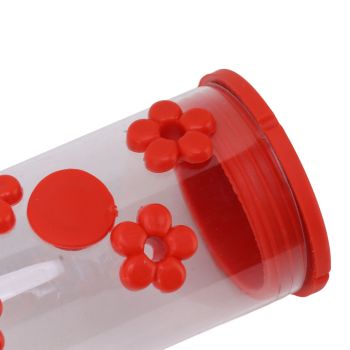 40cm Window Hummingbird Feeder Transparent Hummingbird Water Drinking Feeding Pipe