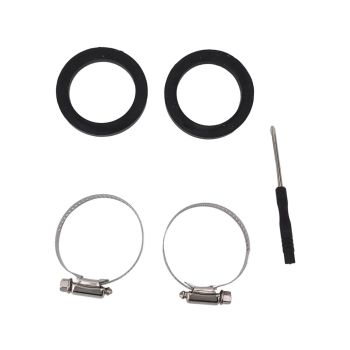 2PCS Pool Hose Adapter with Collar Replacement Threaded Connection Pump Hose Adapter for Intex Fit ARU