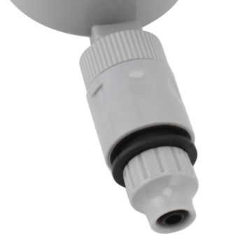 Watering Timer Water Controlling Automatic Drip Irrigation Timer for G1/2 G3/4 Threaded Faucet Garden Potted Plants Grey