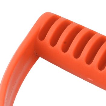 Spade Handle Plastic 32mm Inner Diameter D Grip Handle Shovel Handle Replacement for Snow Shovel Digging Raking Orange