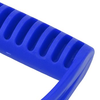 Spade Handle Plastic 32mm Inner Diameter D Grip Handle Shovel Handle Replacement for Snow Shovel Digging Raking Blue