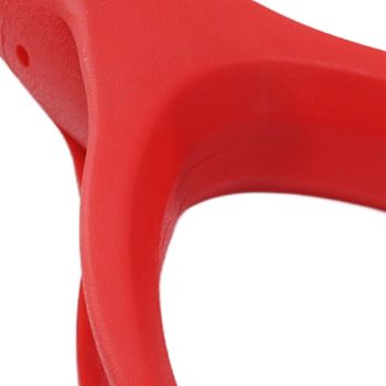 Shovel Handles D Type 32mm ID Plastic Quick Installation Snow Shovel Handle for Digging Raking Tool Red