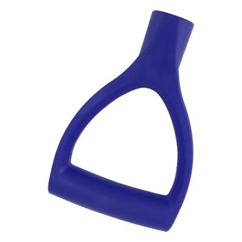 Shovel Handles D Type 32mm ID Plastic Quick Installation Snow Shovel Handle for Digging Raking Tool Dark Blue