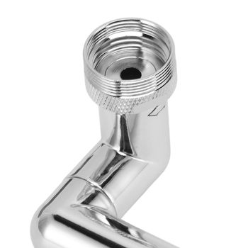 Faucet Extender Chrome Copper ABS Telescopic Swivel Faucet Tap Extension for Kitchen Wash Basin