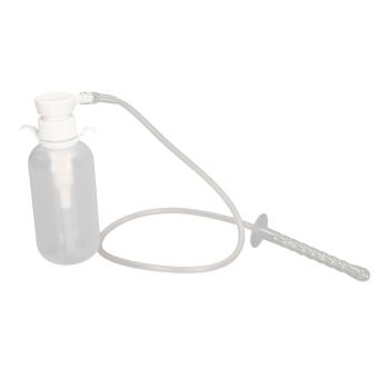 Vaginal Douche Bottle Hand Press Type Anal Douche Vaginal Irrigation Cleaner for Women Men