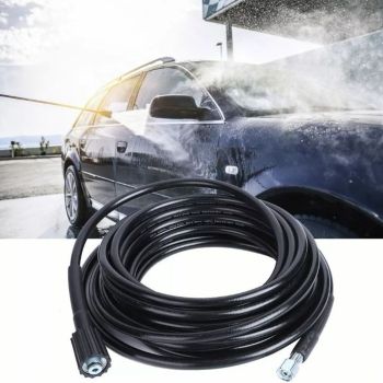 High Pressure Water Hose Rubber Flexible Explosion Proof Washer Pipe for Home Garden 10m