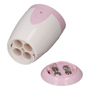 Negative Ion Air Purifier with 2 Working Modes Battery Powered Multifunctional Portable Air Purifier for Office Cars Pink