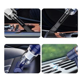 Car Vacuum Cleaner High Suction Power Wet and Dry Rechargeable Portable Handheld Mini Vacuum Cleaner for Home and Cars