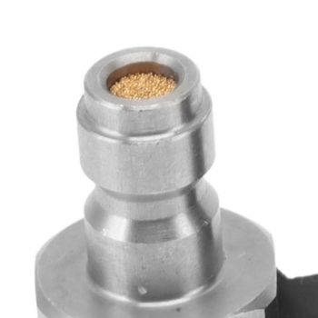 Male Thread CO2 Tank Refill Valve Connector 1/8NPT CO2 Cylinder Refill Valve Plug Adapter for Replacement