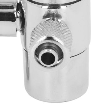 3/8in Faucet Diverter Valve M22 Female Thread Thickened Brass Sink Faucet Splitter for Bathroom Kitchen