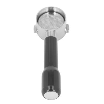 51mm 2 Ear Portafilter Coffee Bottomless Portafilter Filter Handle Replacement for ECO310 Coffee Machine C2 Style Plastic Black