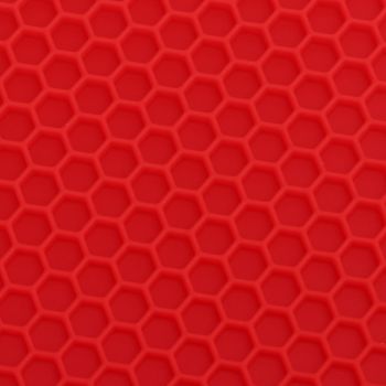 5Pcs Silicone Trivet Mat Square Round Honeycomb Hot Pad Non Slip Heat Resistant for Hot Plate Pans Kitchen Pots Red