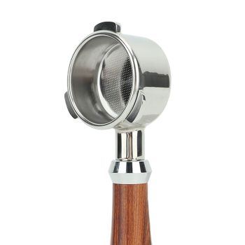 Bottomless Portafilter 54mm Stainless Steel 3 Ears Coffee Portafilter for Breville 8 Type E Mkuruti