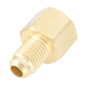 3pcs Air Conditioner Brass Adapter Durable Vacuum Adapter Portable Charging Vacuum Port Adapter for Home Appliances