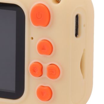 Kids Digital Camera with 32G Card High Definition Dual Lens 1080P 8X Zoom USB Rechargeable for Children Beige