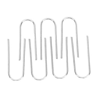 100PCS High Temperature Nichrome Jump Ring Mini U Hanger Hooks for Ceramic Ornament Jewelry Necklace Making