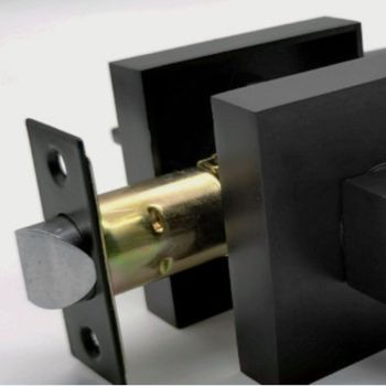 Door Handle Aluminum Alloy Rust Prevention Entry Lever Door Handle for Bathroom Bedroom