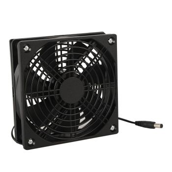 Solar Panel Fan Kit 20W Powered Mini Portable for Greenhouse Chicken Coop Pet House Window Exhaust