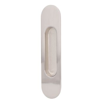 Sliding Door Handles Set Smoothing Surfaces Aluminum Alloy Closet Door Finger Flush Pull