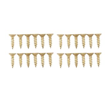 4 Sets 180 Degree Flap Hinge 0.09in Thickness Metal Folding Flip Top Hinge for Folding Table Sewing Machine Bright Gold
