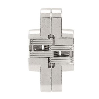 4Pcs Mini Zinc Alloy Cross Hidden Hinge 180 Degree Swing Jewelry Box Invisible Hinge