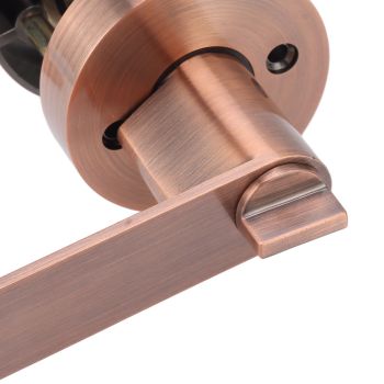 Passage Door Lever Set Aluminum Alloy Simple Modern Door Entry Lever Lock for Hallway Closet