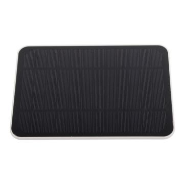 4W 5V Solar Panel for Arlo for Ring for Blink Security Camera IP65 Waterproof Solar Charger with 360 Degree Adjustable Bracket White