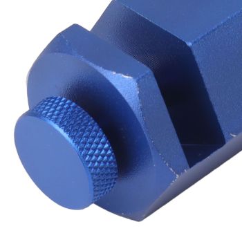 2PCS Stair Guages Knobs Aluminium Alloy Stair Stringer Layout Tool for Framing Square Carpentry Rafter Blue