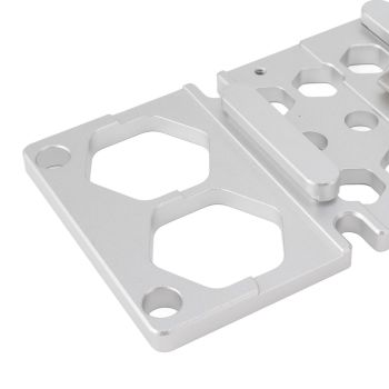 Right Angle Electric Circular Saw Guide Rail Accurate 90° Angle Stop Track Saw Guide Rail
