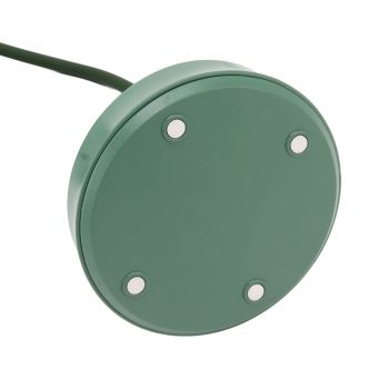 3W LED Touch Desk Lamp 3 Gear Dimmable Foldable Petal Shape Desktop Table Light USB 5V Green