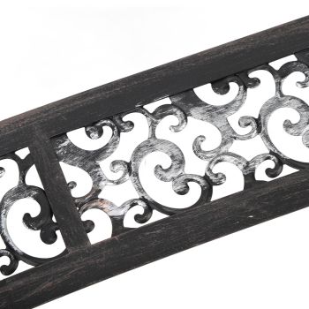 2pcs Wall Candle Holders Exquisite Iron Art Wall Candlestick Durable Antique Candle Scones Wall Decoration for Home Restaurant Office