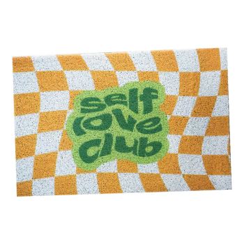 Checkerboard Kitchen Rugs Washable Hallway Entry Carpet Non Slip Entryway Runner Mat for Home Restaurant Office Yellow