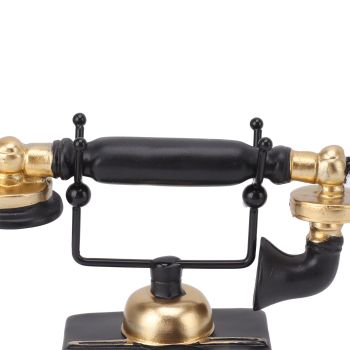 Large Retro Decorative Phone Model Resin Vintage Rotary Telephone Decor Statue Decoration for Cafe Bar Window Decor Type 14