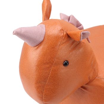 Cute Animal Footstool with Soft Padded Cushion and Prevent Slip Feet Small Footrest Stools for Kids Adults Unicorn