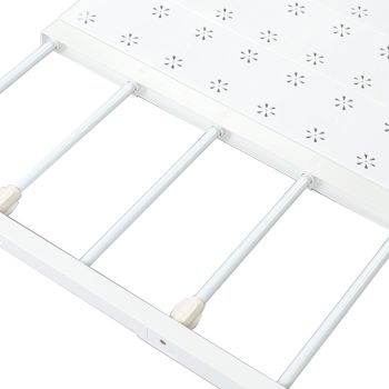 Expandable Closet Shelf Space Saving Punch Free Strong Bearing Capacity Wardrobe Clothes Dividers for Home 38-60cm/15.0-23.6in