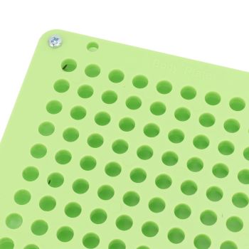 Medicine Capsule Filling Tray 100 Hole Capsule Filling Machine Capsule Filling Tool Manual Capsule Filler Light Green
