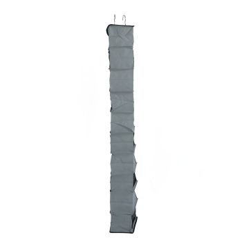 10 Layers Wardrobe Hanging Storage Bag Strong Load Bearing Multilayer Hanging Storage Bag for Shoes Hat Underwear